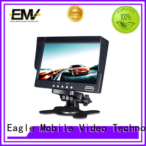 car rear view monitor device for police car Eagle Mobile Video