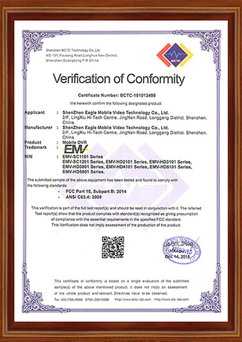 newly vehicle blackbox dvr fhd 1080p box certifications-7