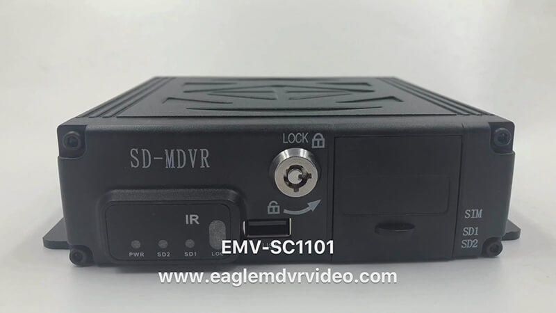 720p Dual SD Card MDVR EMV-SC1101