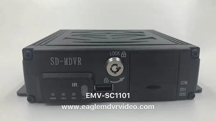 720p Dual SD Card MDVR EMV-SC1101