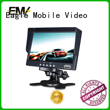 Eagle Mobile Video fine- quality rear view camera monitor inch for police car
