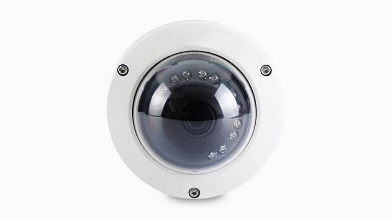 new-arrival vandalproof dome camera rear popular for police car-2
