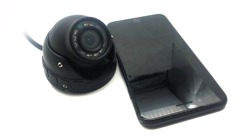 vandalproof dome camera bus for train-1