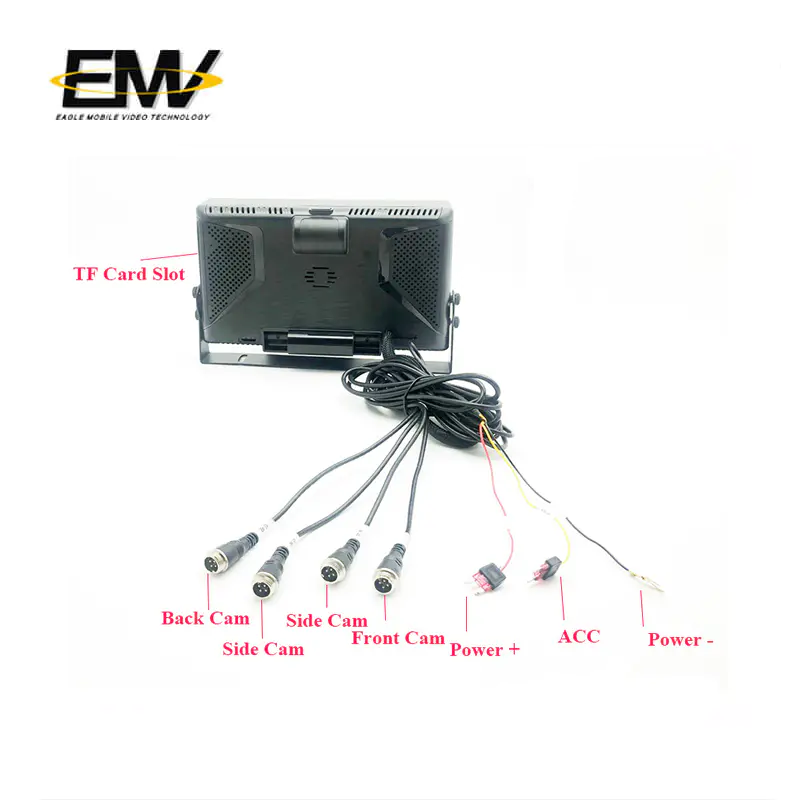 11 inch 4Way 960P Reverse Bus Car Video Camera Monitor System  E-MR04