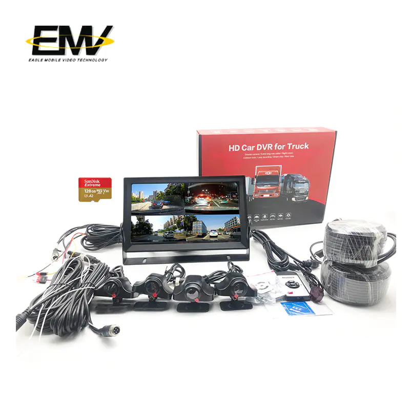 11 inch 4Way 960P Reverse Bus Car Video Camera Monitor System  E-MR04