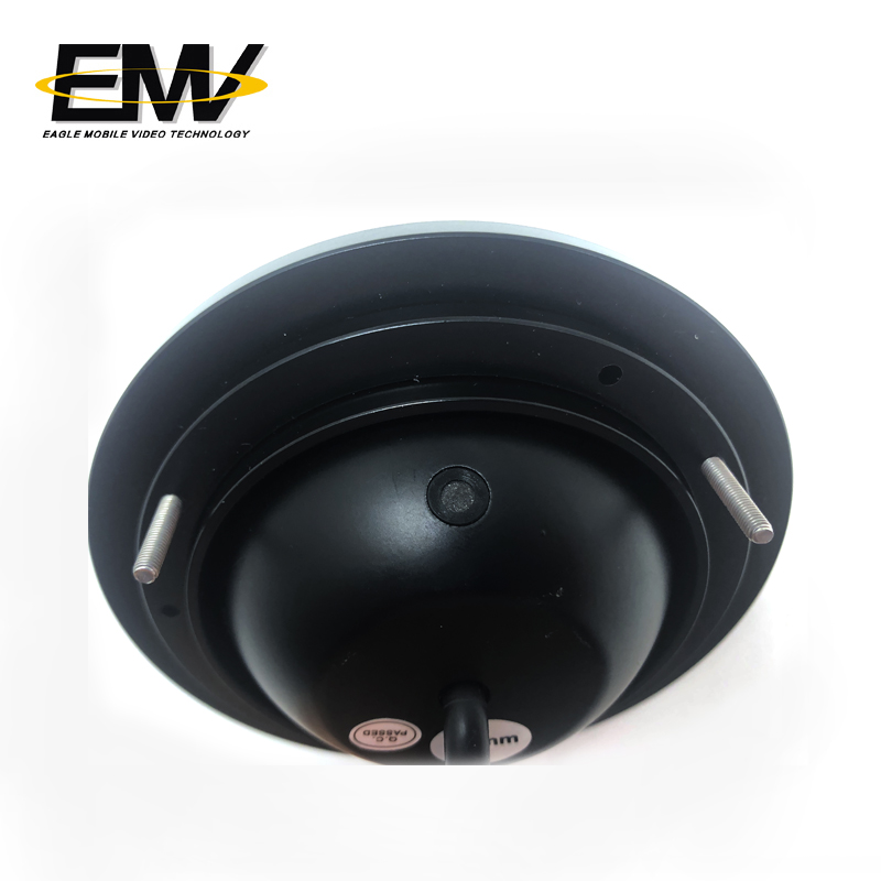 Mobile AHD inside view monitoring Dome Camera With IR and Audio for School Bus/Bus EMV-002F