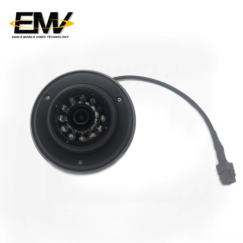 Mobile AHD inside view monitoring Dome Camera With IR and Audio for School Bus/Bus EMV-002F