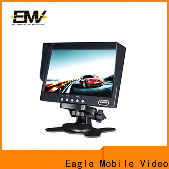 Eagle Mobile Video device car rear view monitor from manufacturer for police car