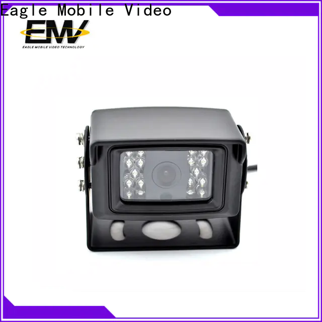 Eagle Mobile Video truck vandalproof dome camera marketing for buses